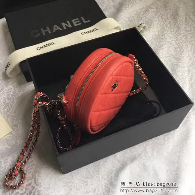 香奈兒CHANEL 706572018新款菱格復古盒子造型鏈條挎包 DSC1968